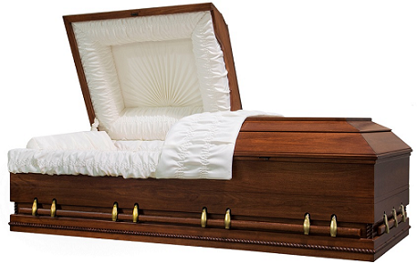 Image of MAJESTIC SOLID POPLAR - 30 or 33 inch OVERSIZE Casket Casket