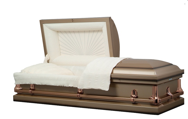 Photo of American Coppertone Metal Casket Casket