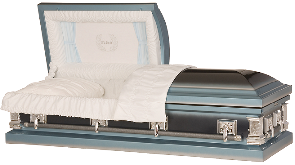 Image of FATHER TRIBUTE Steel Casket Casket