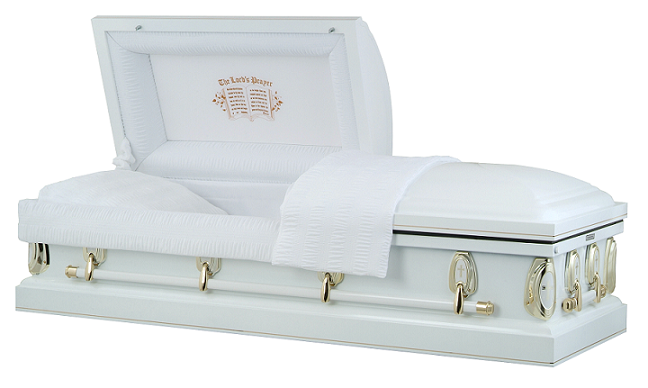 Image of Heavenly Devotion - Lords Prayer Casket Casket