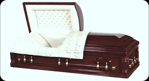 Image of Grecian Solid Cherry Casket Casket