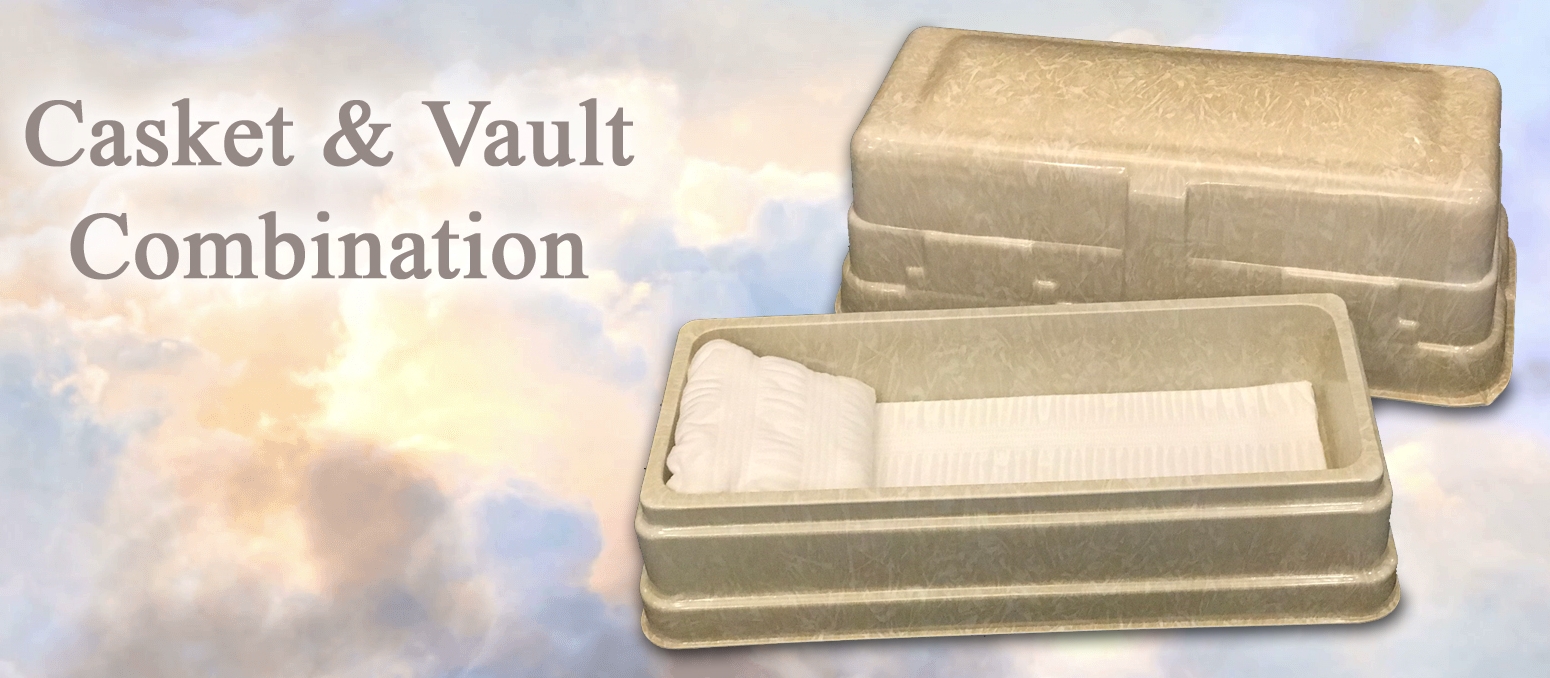 Photo of Infant - Child Casket and Vault Combination Casket