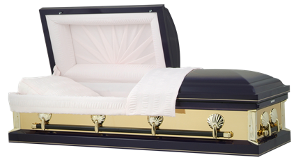 Photo of Purple Haze Gold Mirror Casket Casket