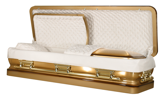 Image of Bronze - COUCH DBLE SEAL/DBL LID - 48 SOLID BRONZE Casket