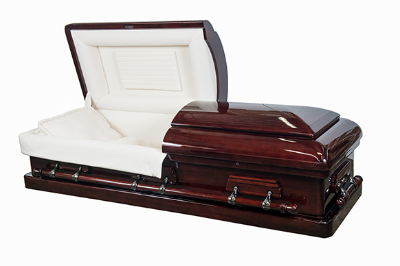 Photo of STARLINE Solid Mahogany Casket Casket