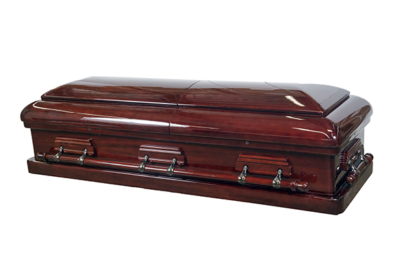 Image of STARLINE Solid Mahogany Casket Casket