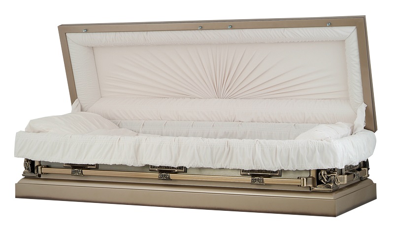 Photo of AUTUMN HAZE La Pieta Full Couch Casket Casket