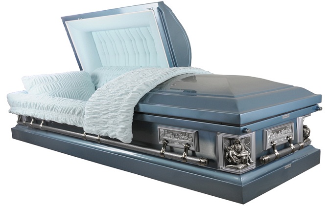 Photo of La Pieta Stainless Steel Casket Casket