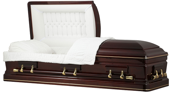 Image of ROYAL CUMBERLAND CHERRY WOOD Casket Casket