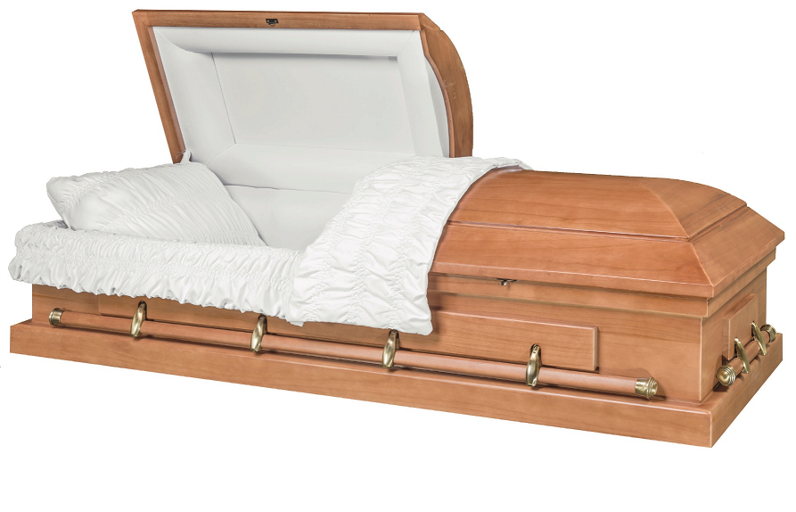 Photo of CONTINENTAL LIGHT FINISHED PAULOWINA Wood Casket Casket