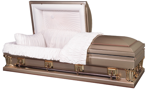 Image of Franklin Copper Oversize Casket