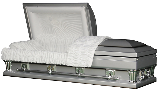 Image of Franklin Silver Oversize  Casket