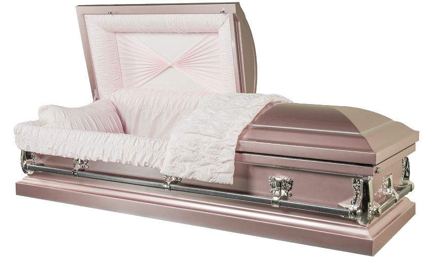 Photo of Imperial Lilac 20ga Steel Casket with Gasket & Lock Casket