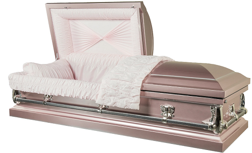 Image of Imperial Lilac 20ga Steel Casket with Gasket & Lock Casket